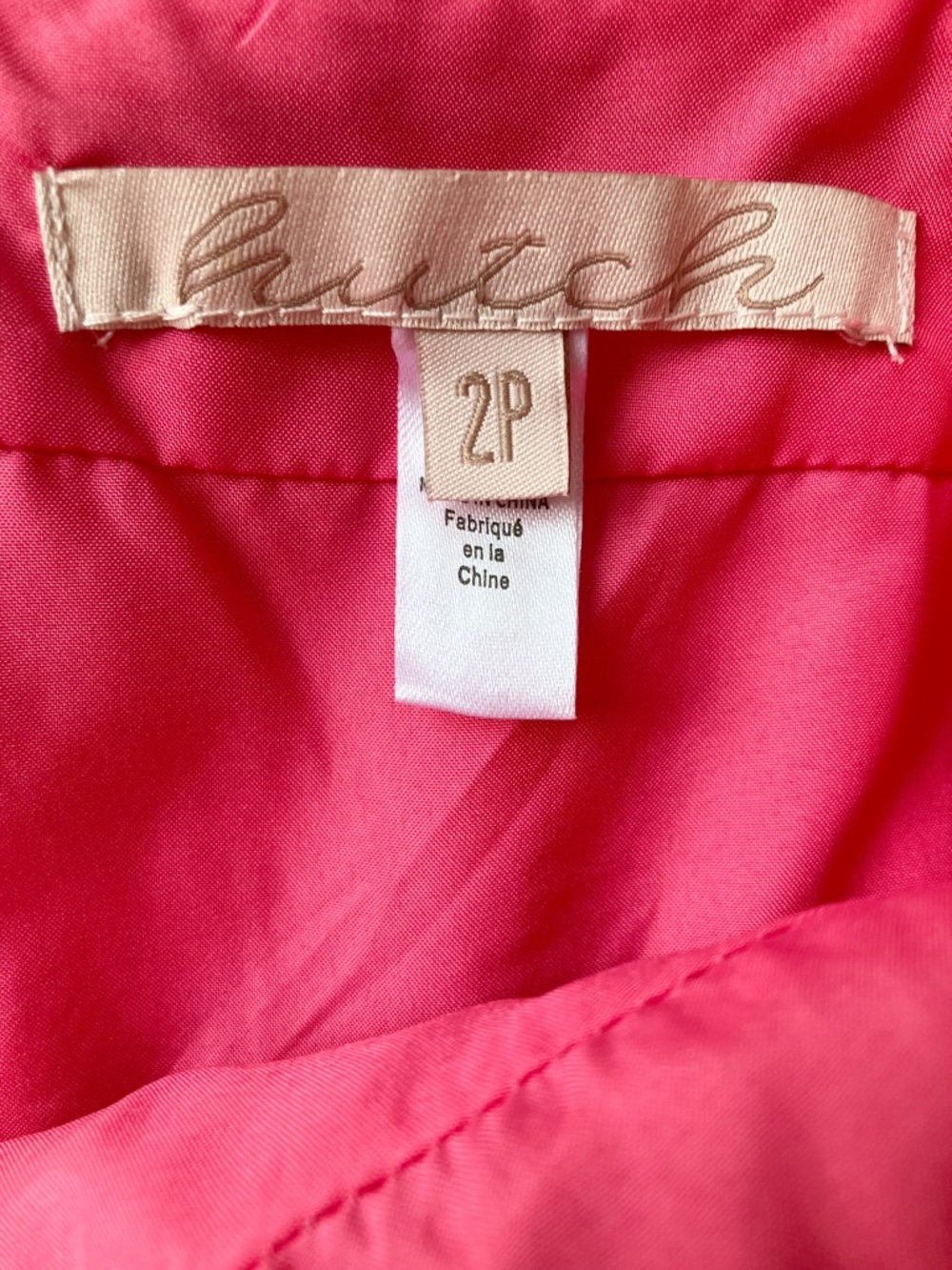 Hutch Tiered Corset Midi Dress Size 2P Barbie Pink Tiered Ruffles Formal Prom - Picture 4 of 13